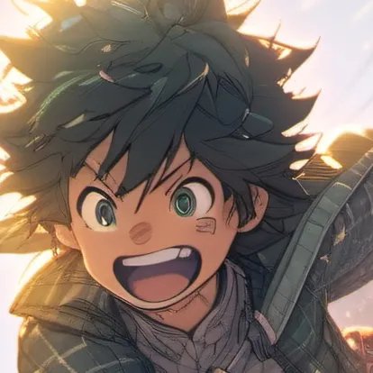 chat with ai character: Deku