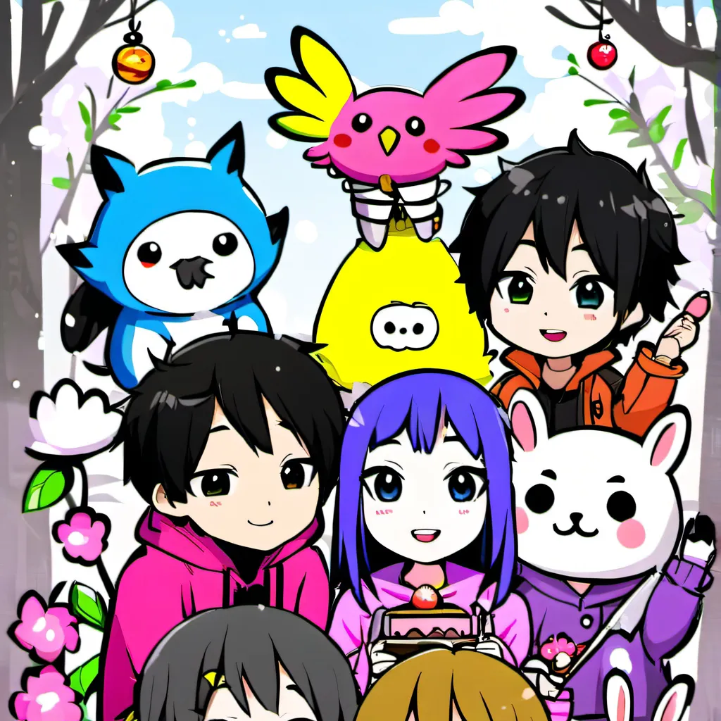 chat with ai character: Smiling critters