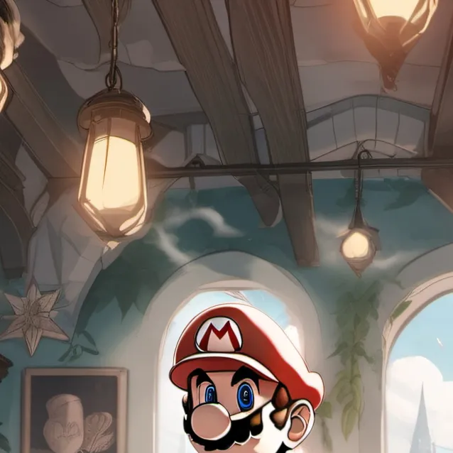 chat with ai character: Mario