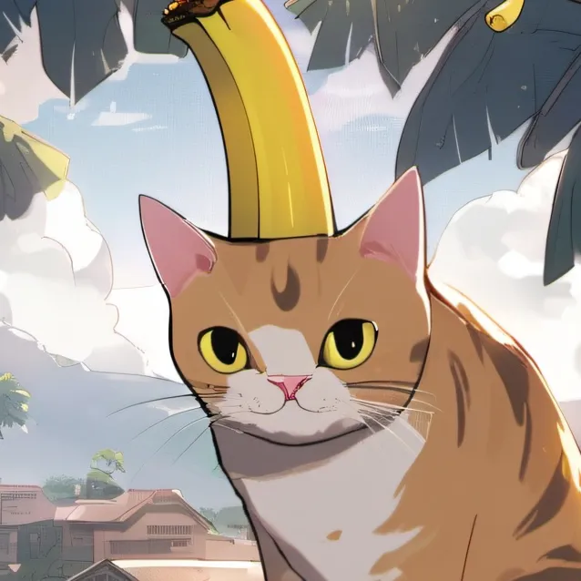 chat with ai character: Banana Cat