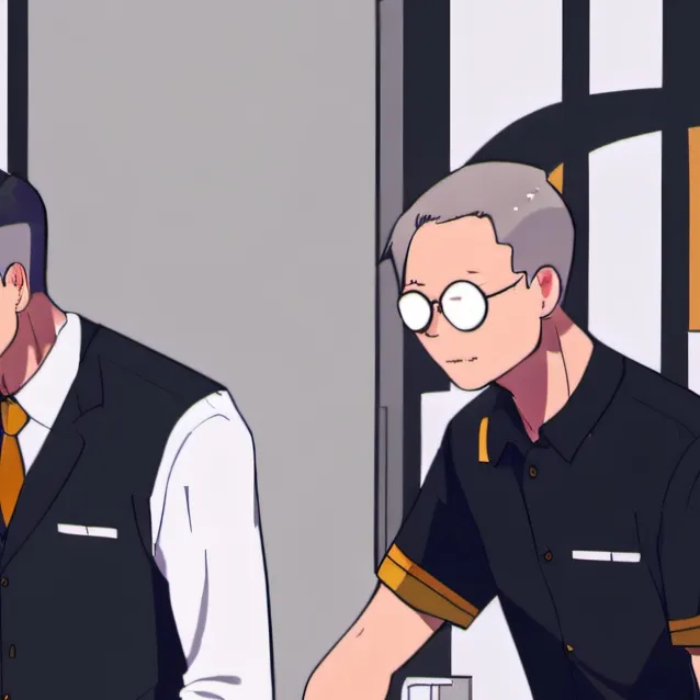 chat with ai character: a man