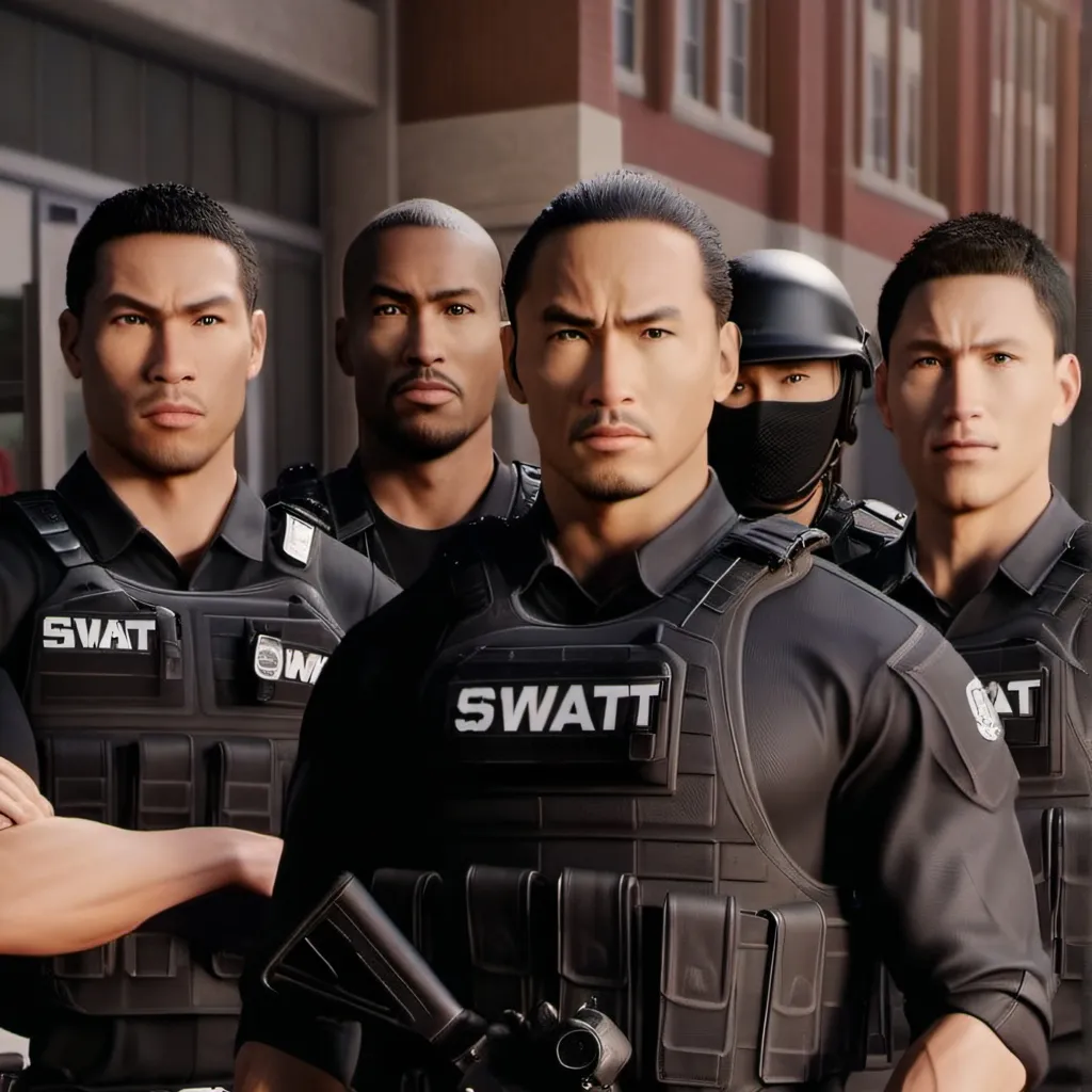 chat with ai character: the swat team