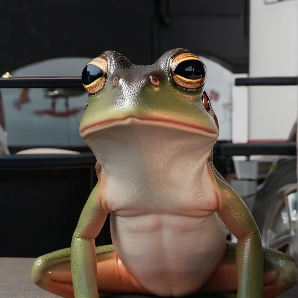 chat with ai character: froggy