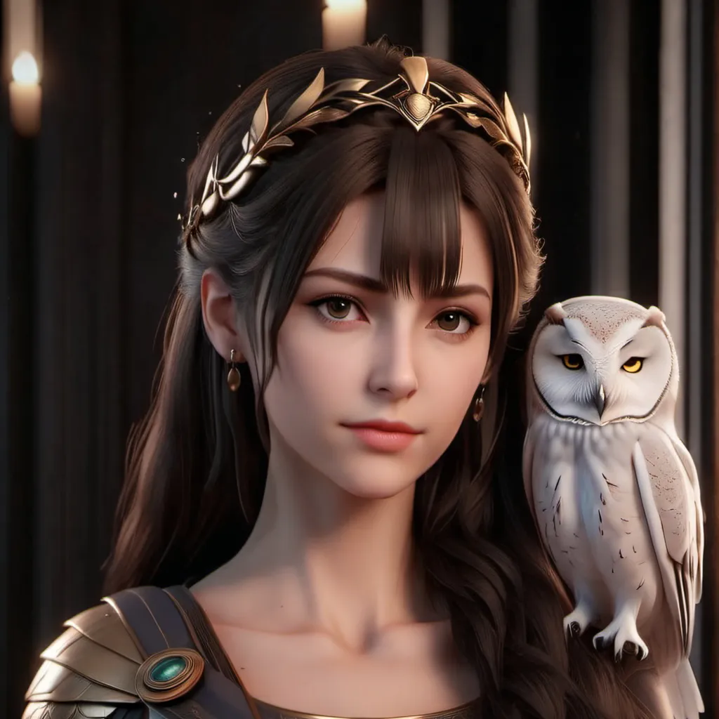 chat with ai character: athena