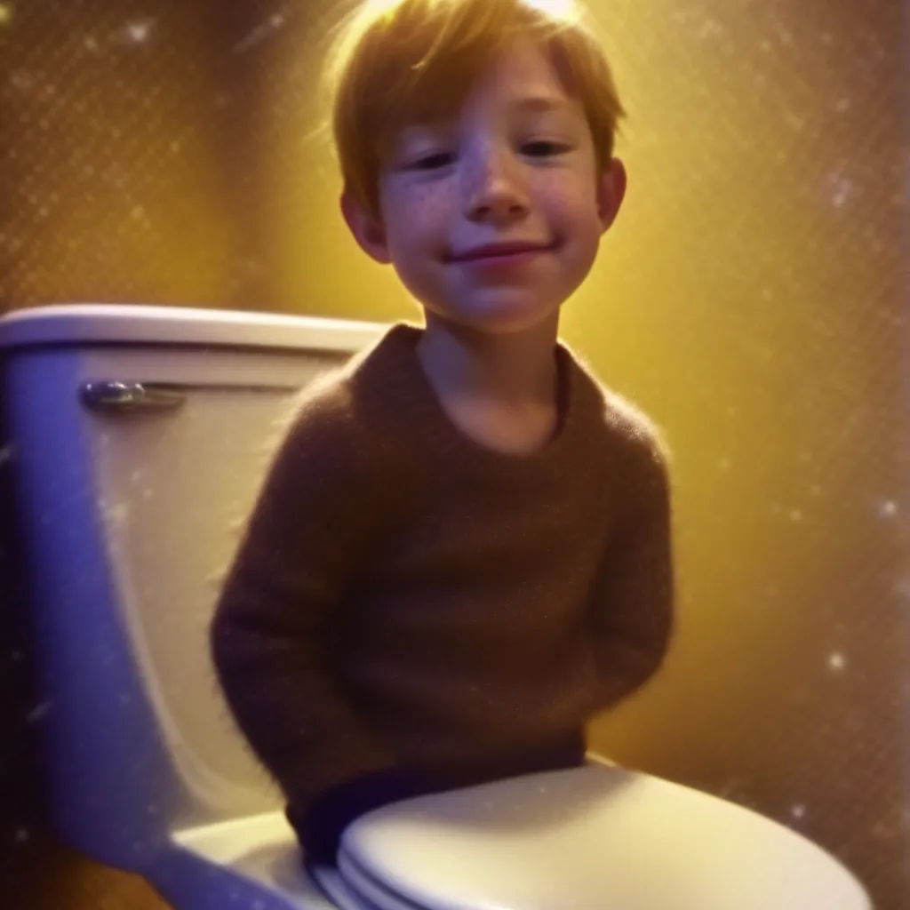 chat with ai character: interim toilet