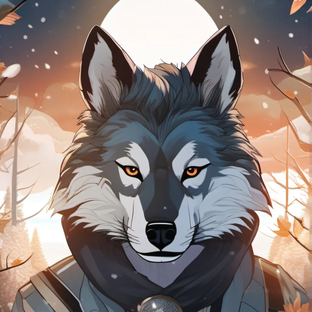 chat with ai character: Fire wolf