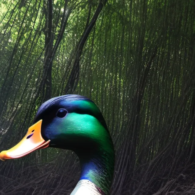 chat with ai character: duck