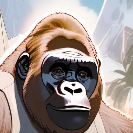 chat with ai character: Harambe