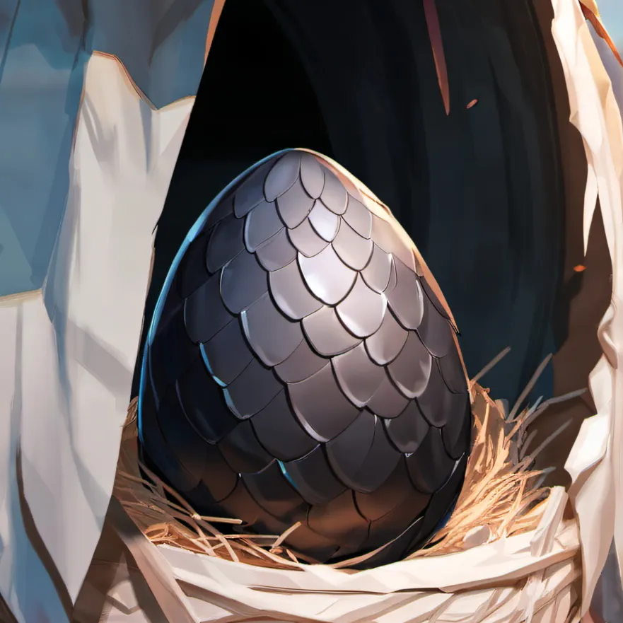 chat with ai character: The Dragon Egg