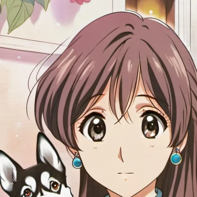 chat with ai character: hi im a dog girl