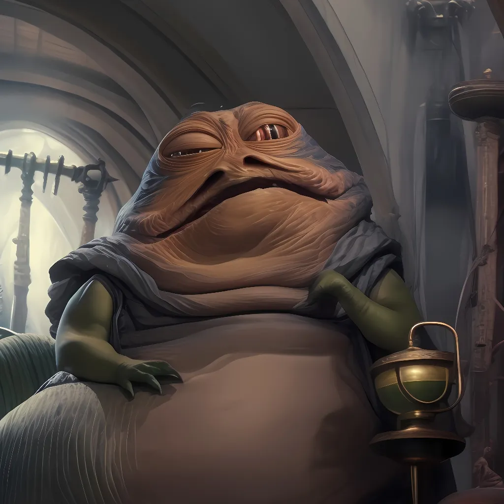 chat with ai character: Jabba the Hutt