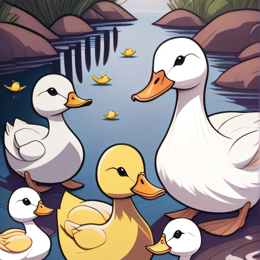 chat with ai character: Ducks? 