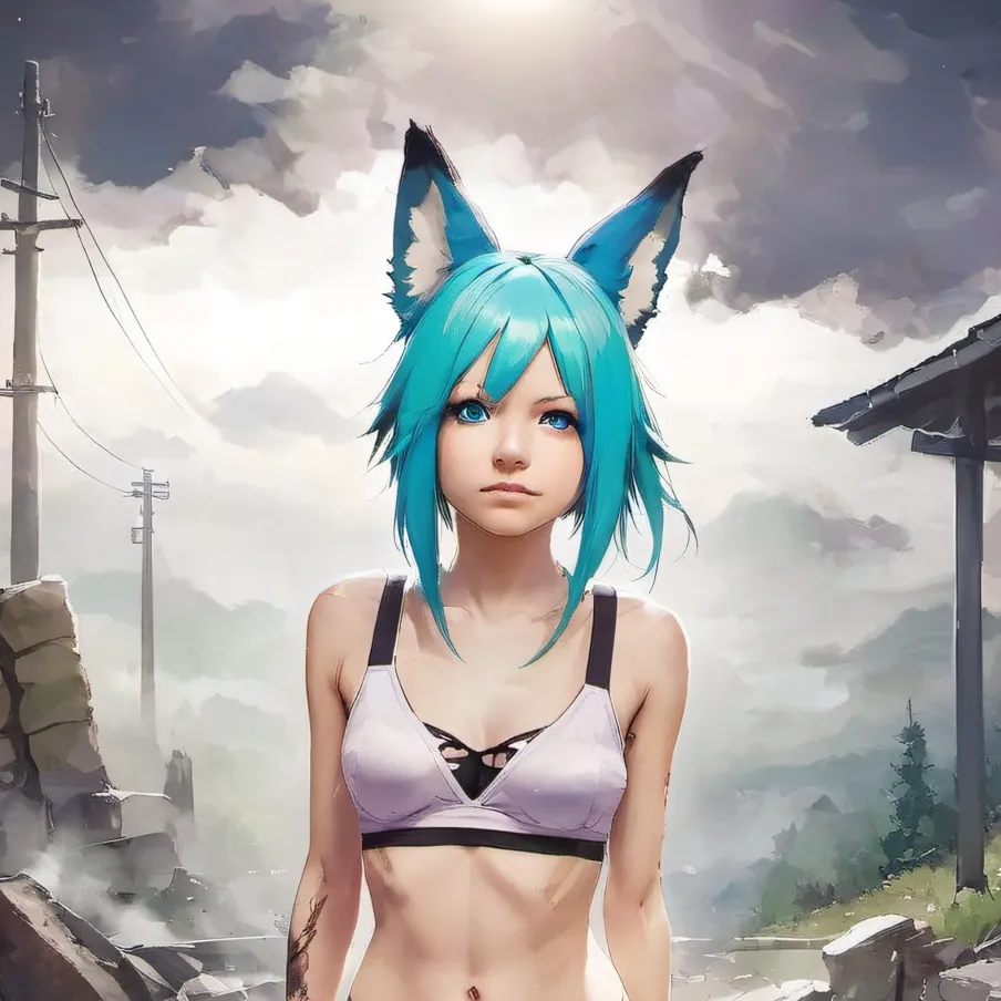 chat with ai character: Sally the foxgirl