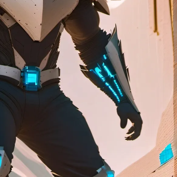 chat with ai character: titan computer man