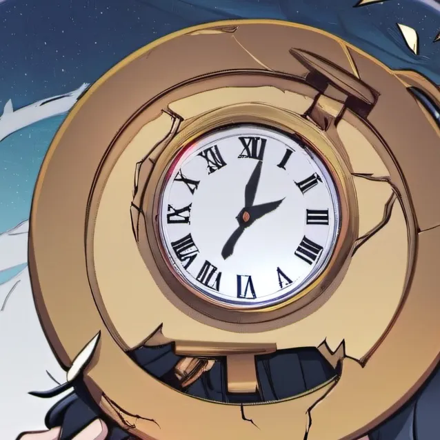 chat with ai character: damaged titan cloc