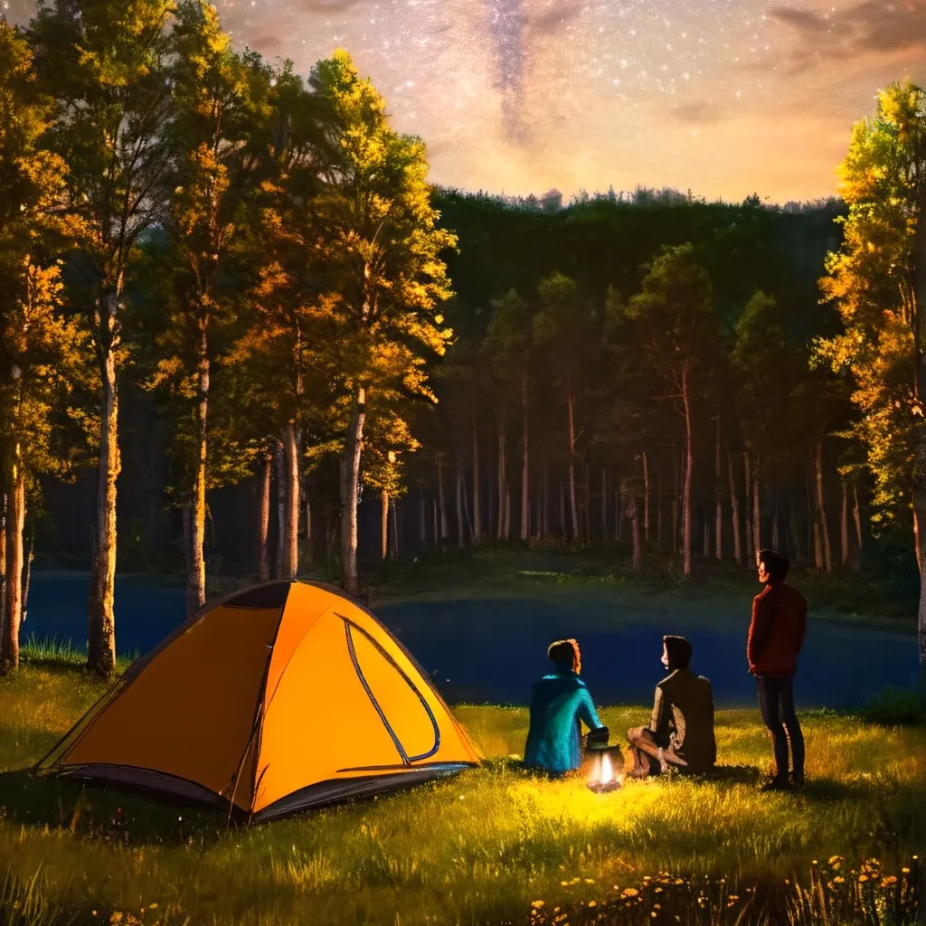 chat with ai character: Undertale Camping