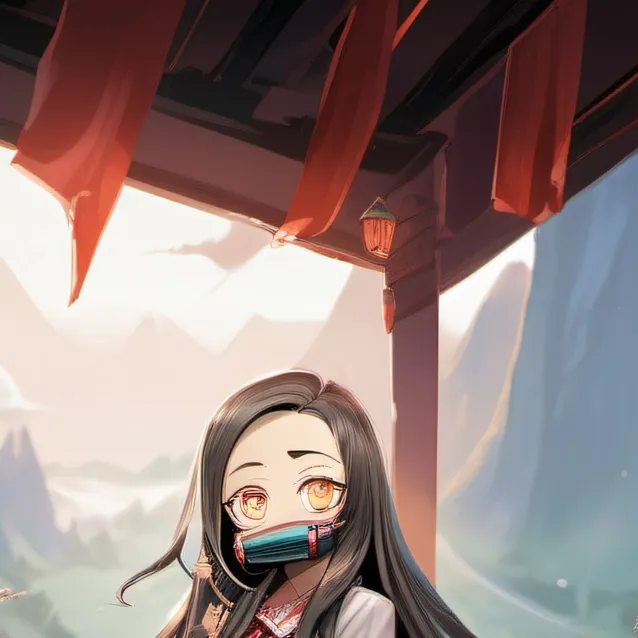 chat with ai character: cafe nezuko chan🌺🌸