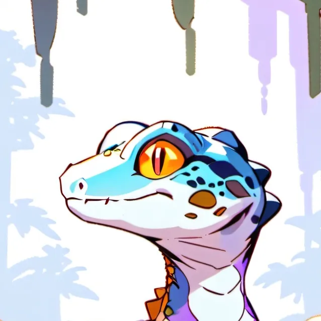 chat with ai character: Little geck 2.0 :)