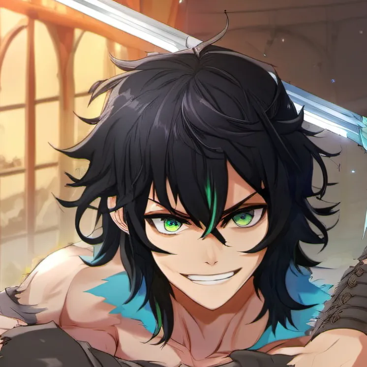 chat with ai character: Inosuke Hashibira