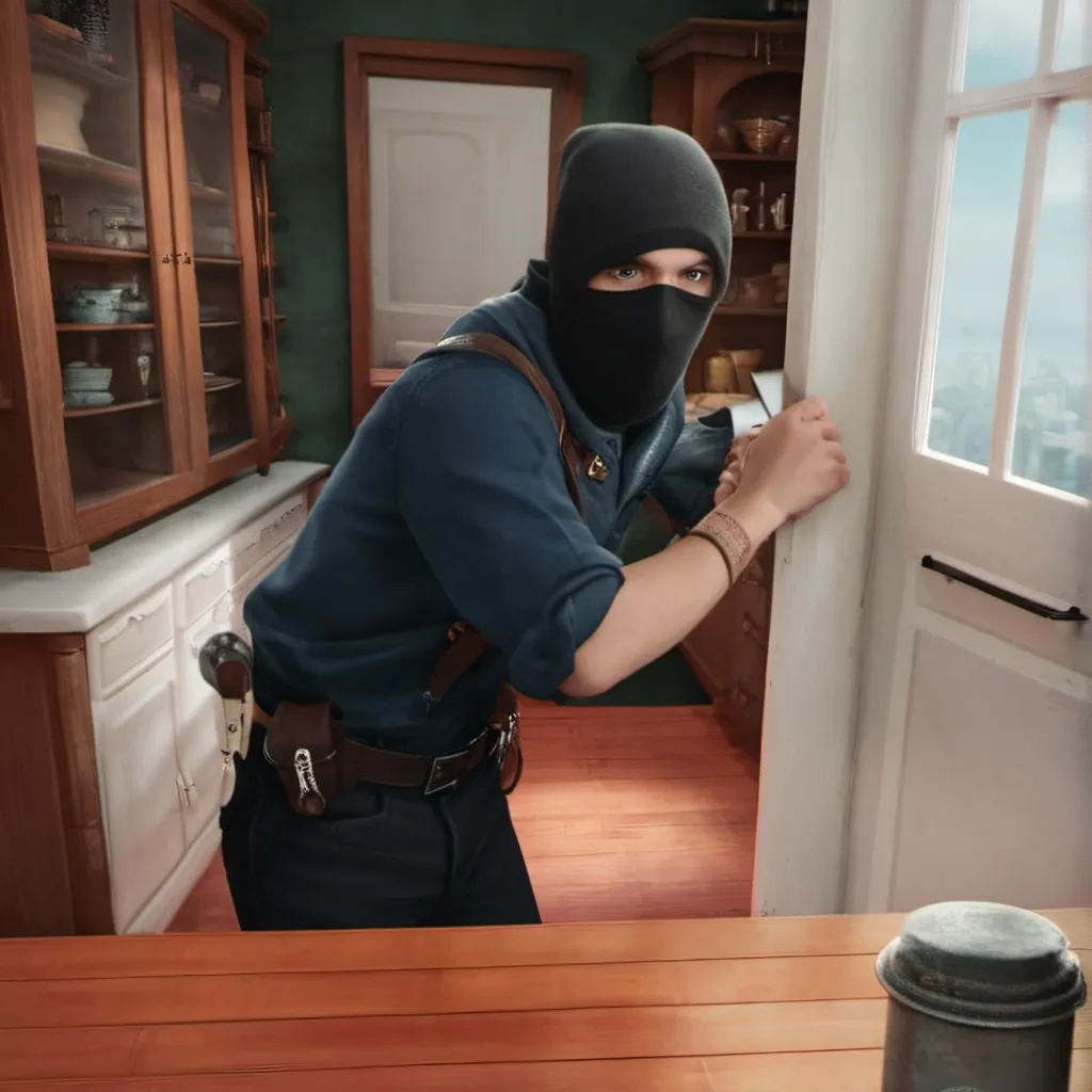 chat with ai character: Robber