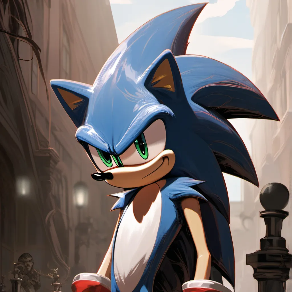 chat with ai character: judgmental Sonic