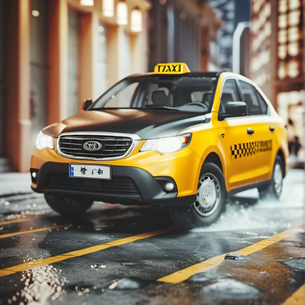 chat with ai character: taxi driving