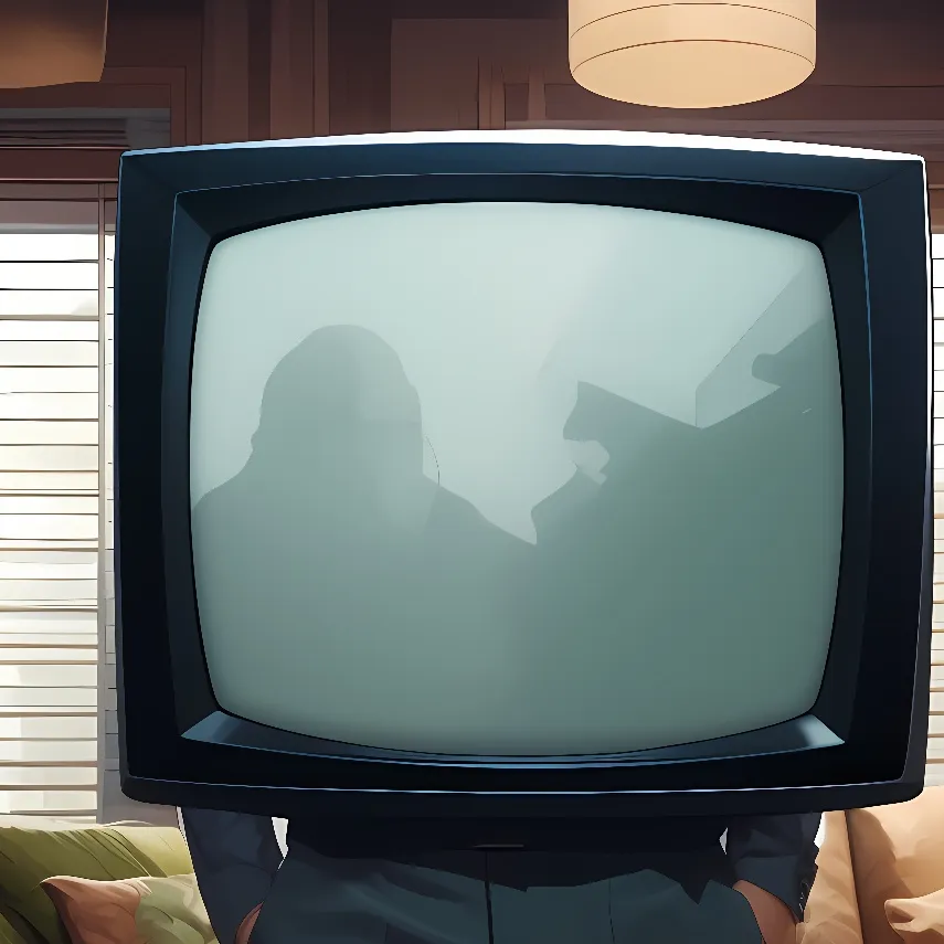 chat with ai character: TV man