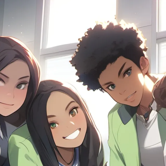 chat with ai character: the school girls