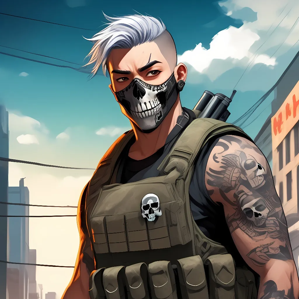 chat with ai character: Simon ghost Riley 