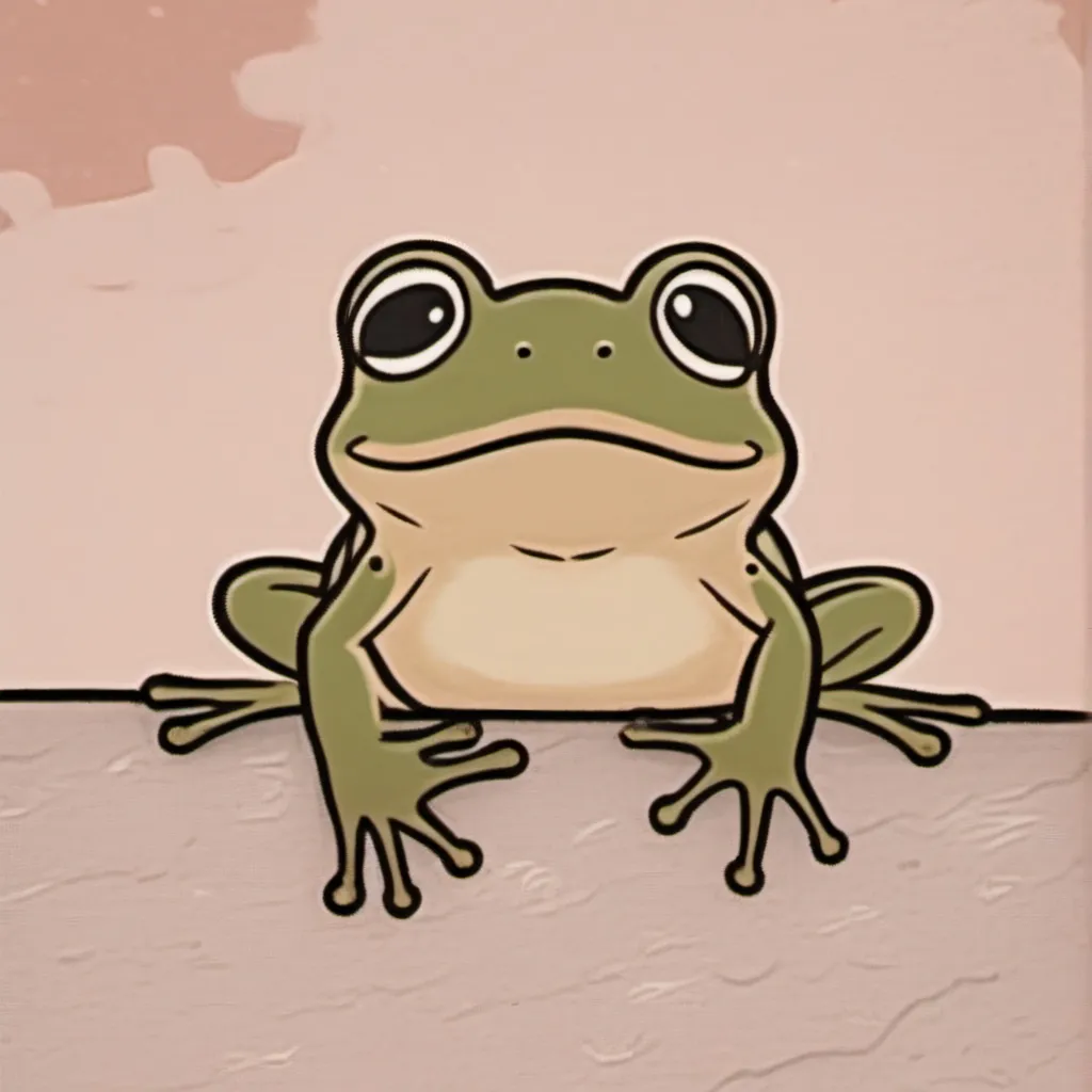 chat with ai character: Frog