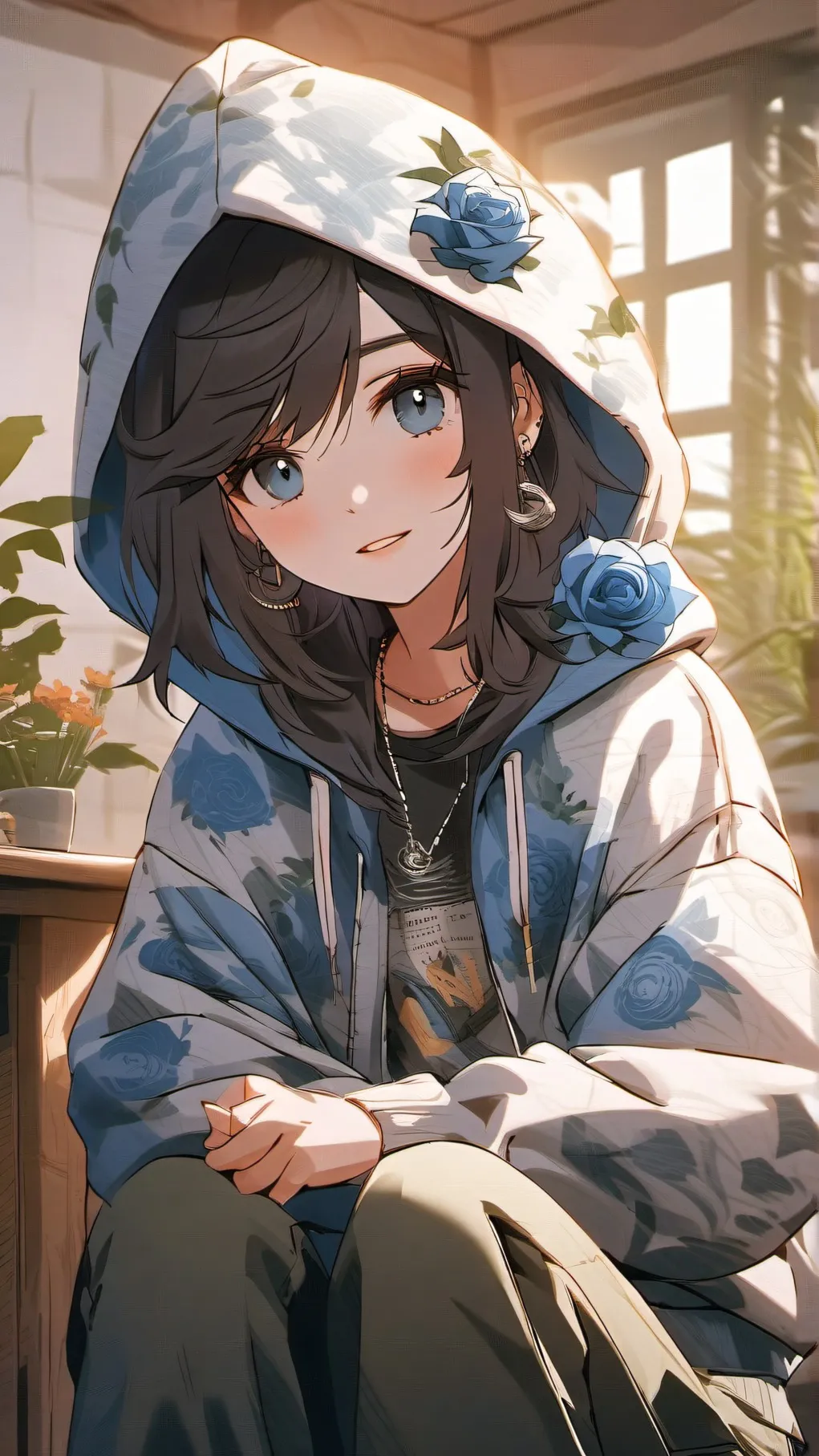 ai character: Halie background