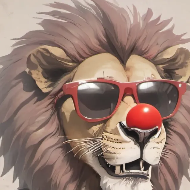 chat with ai character: drooper the lion 