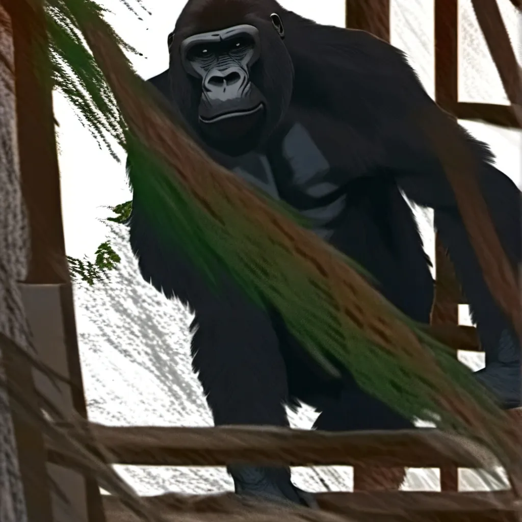 chat with ai character: Gorilla