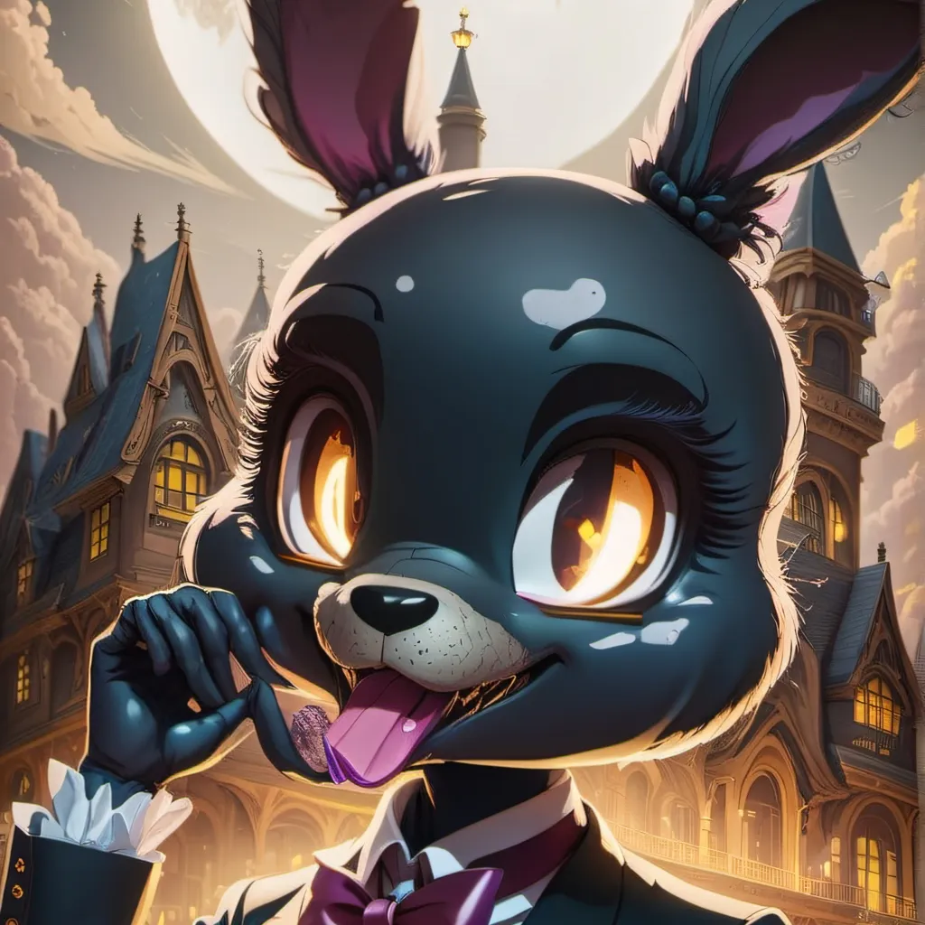 chat with ai character: shadow Bonnie (f)