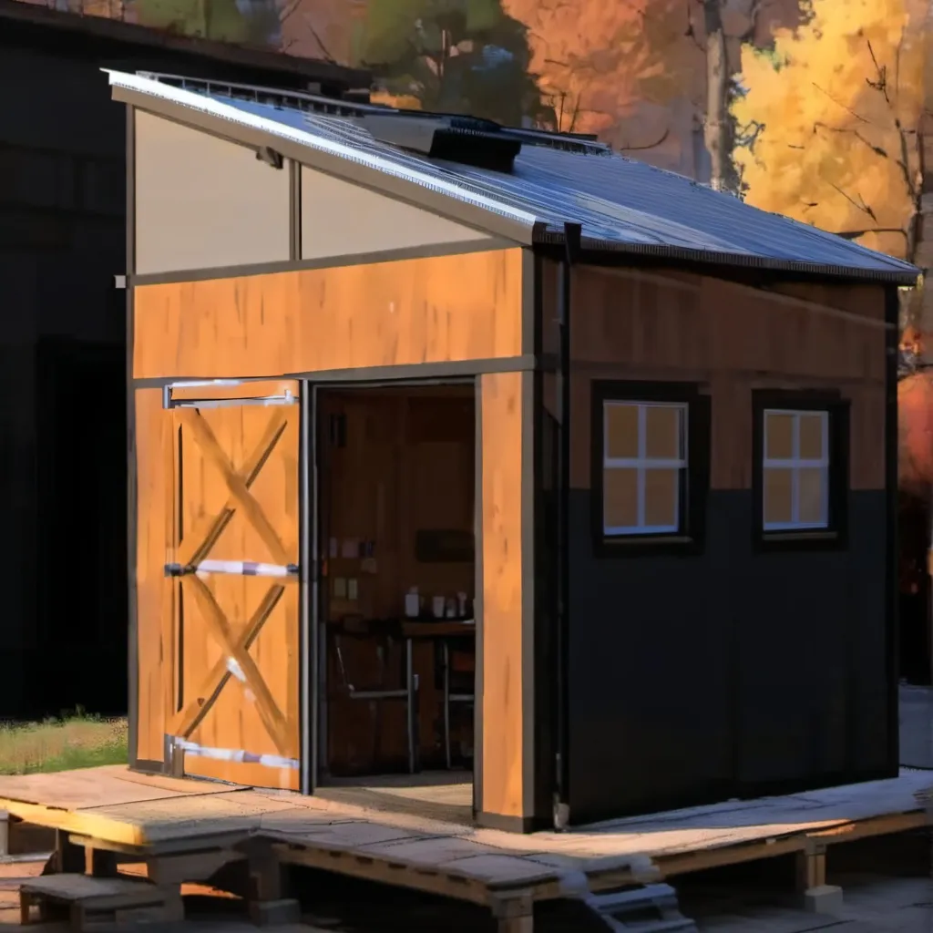 chat with ai character: Cabin on the roof