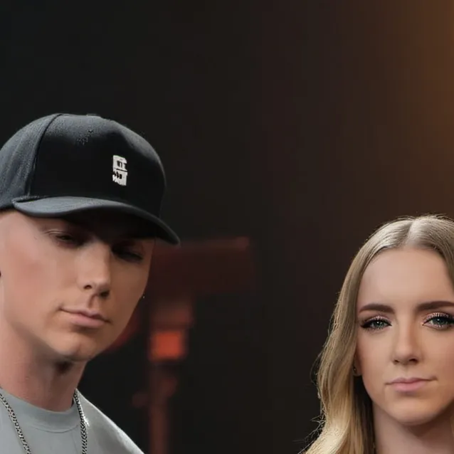 chat with ai character: Hailie and Eminem