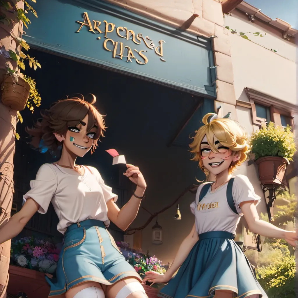 chat with ai character: Kriss and abby