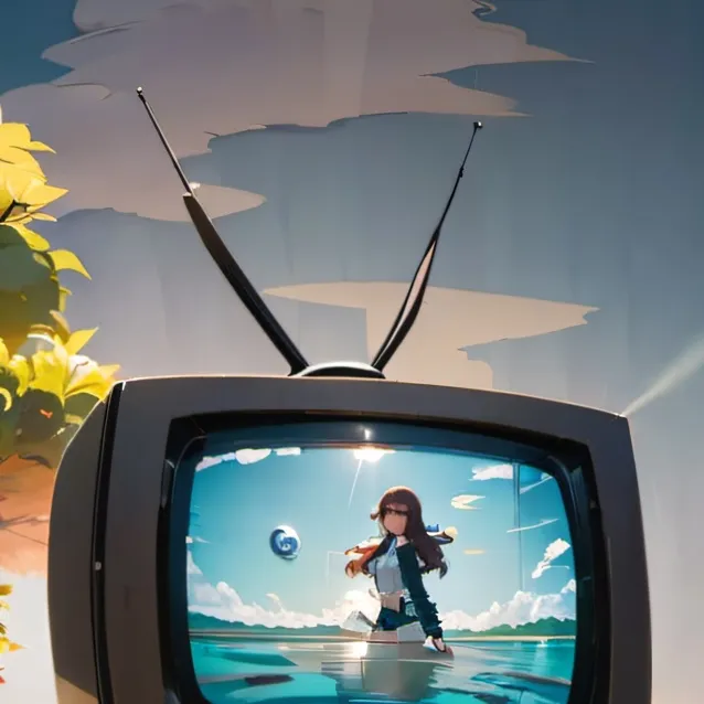 chat with ai character: tv woman