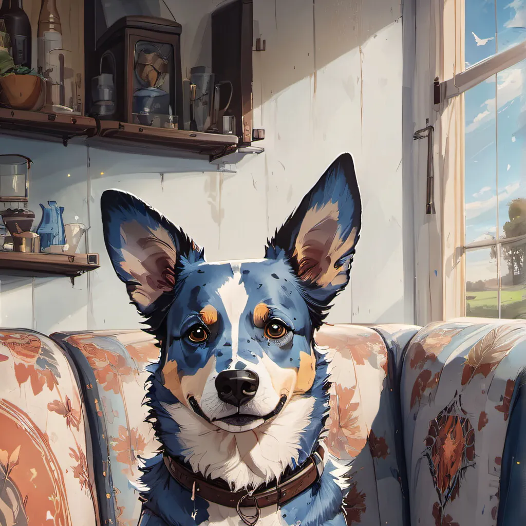 chat with ai character: Bluey