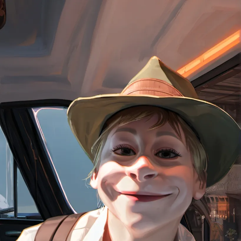 chat with ai character: Smile