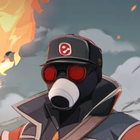 chat with ai character: pyro plushie