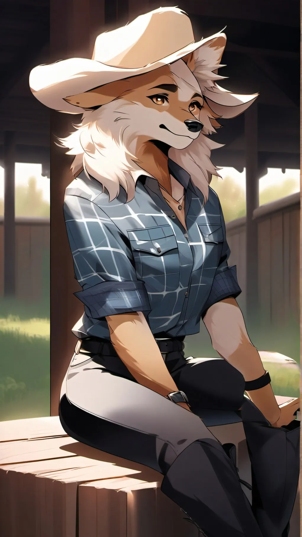 ai character: Clementine background