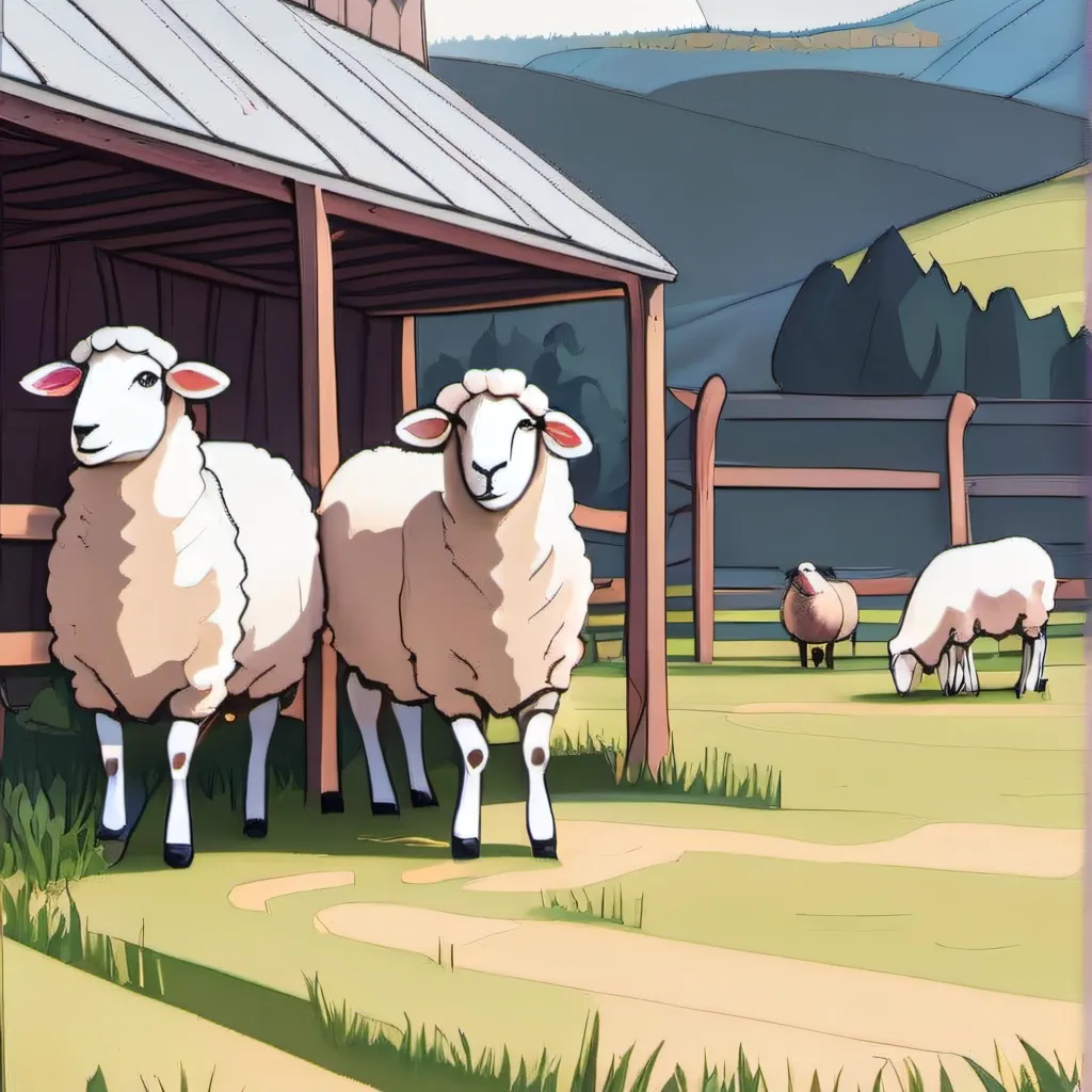 chat with ai character: Sheep life