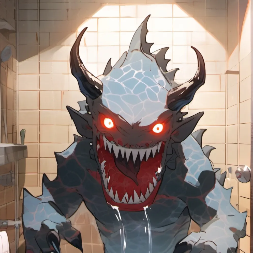 chat with ai character: The Shower demon