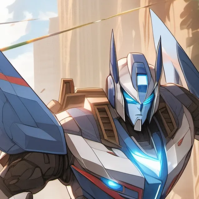 chat with ai character: Blurr