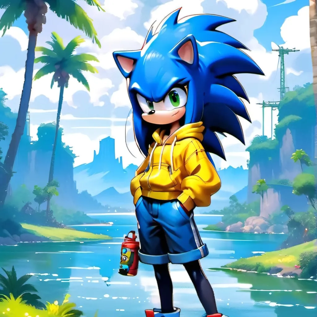 chat with ai character: Sonia the Hedgehog