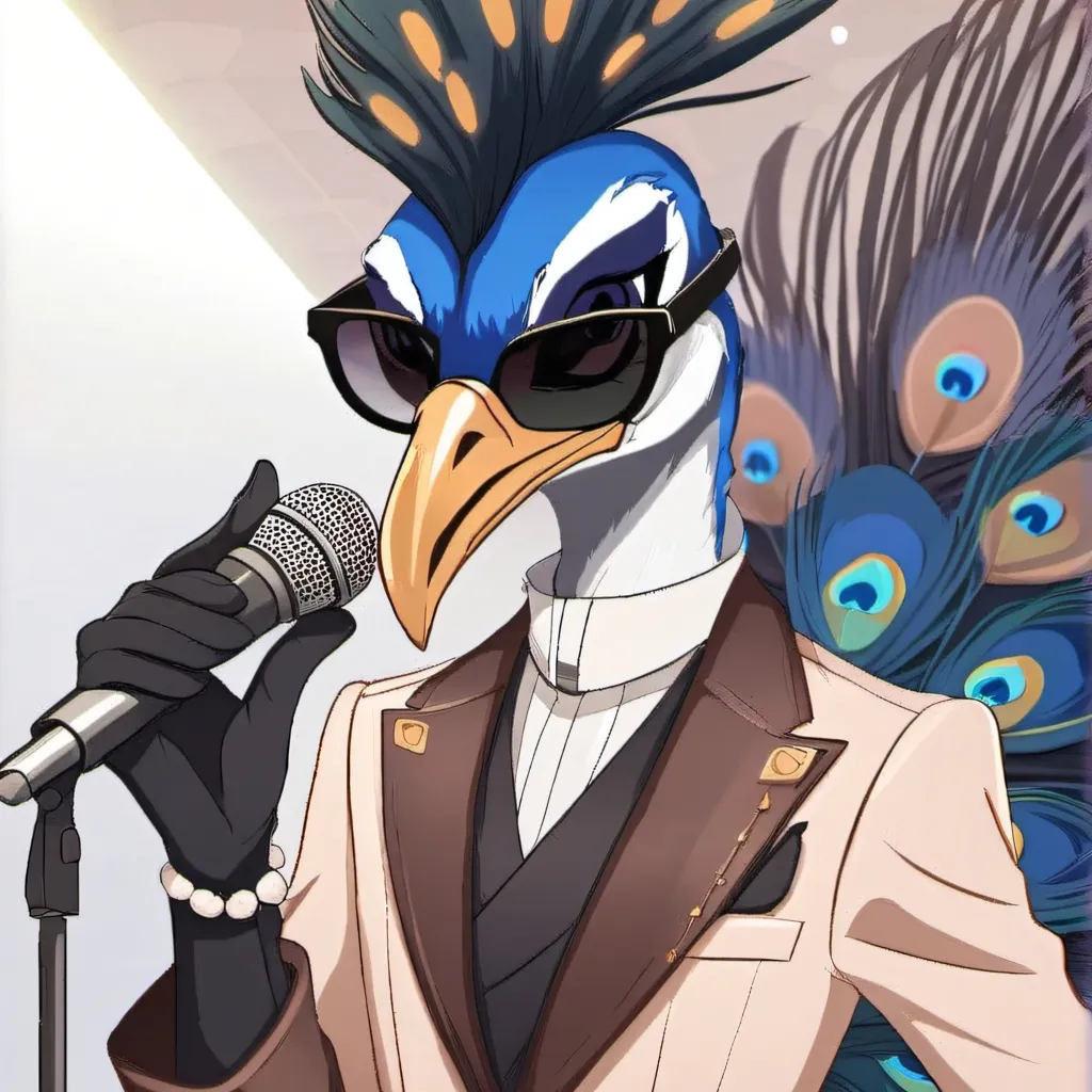 chat with ai character: Starshine Peafowl