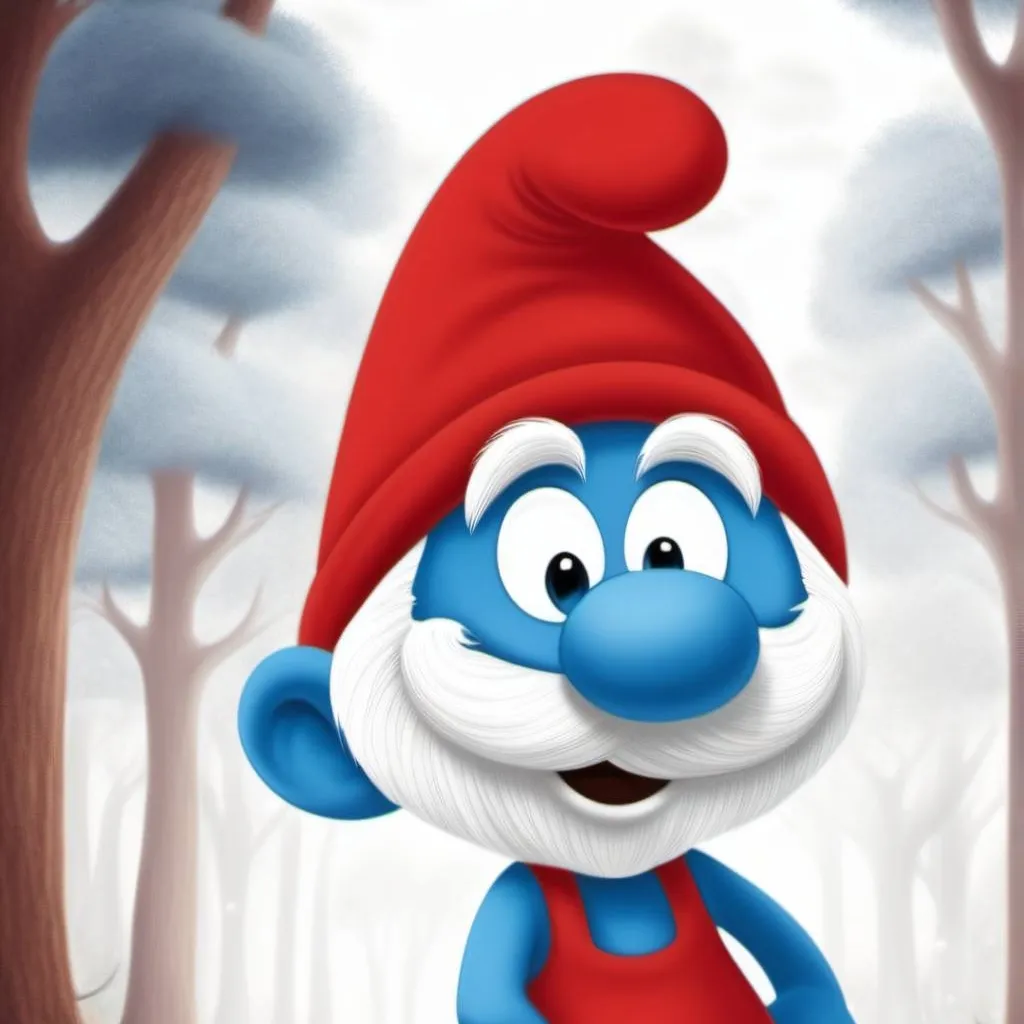 chat with ai character: Papa Smurf