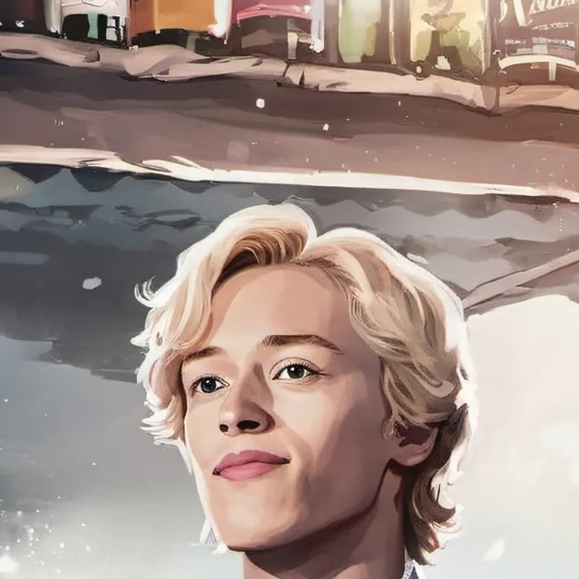 chat with ai character: snow