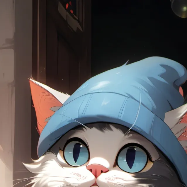 chat with ai character: SMURF CAT